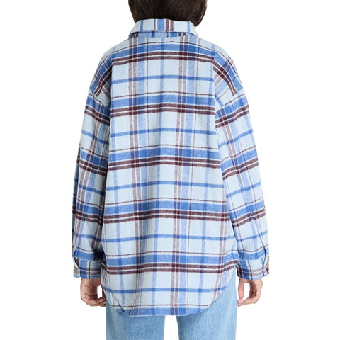 Jag Couture London - New York Lee X073 denim jacket with classic design and visible stitching, displayed on a hanger.
