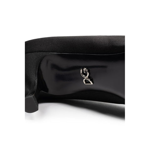 Black Viscose Pumps
