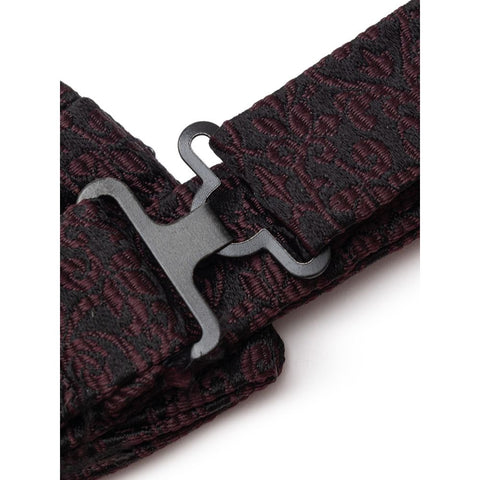 Black Silk Bowtie