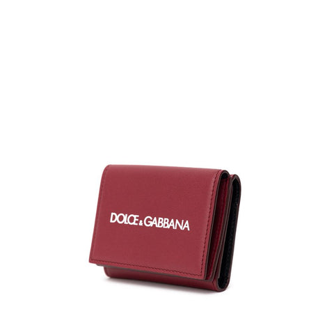 Red Calfskin Wallet