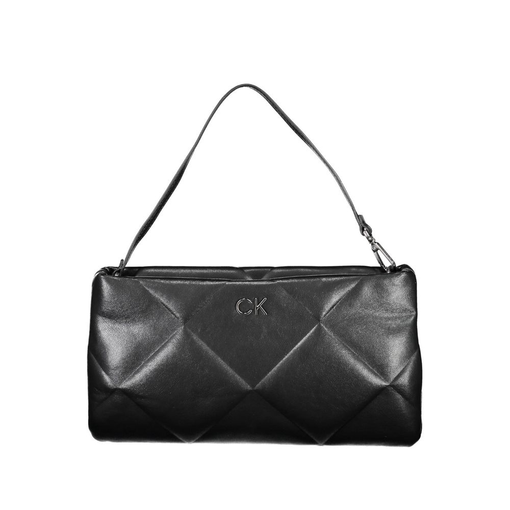 Black Polyester Women's Bag