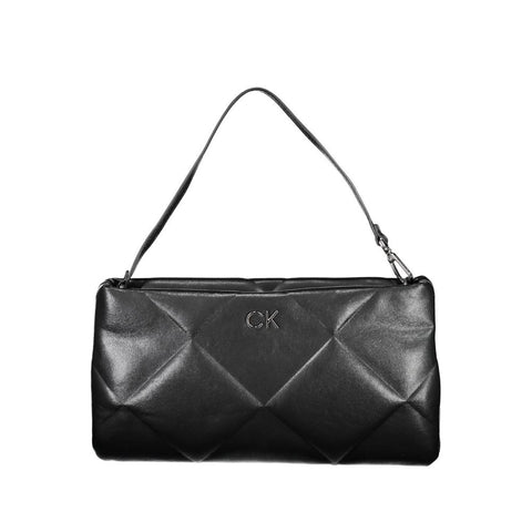 Black Polyester Women's Bag