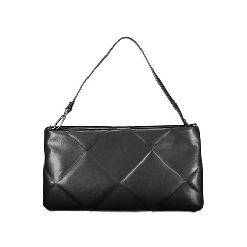 Black Polyester Women's Bag