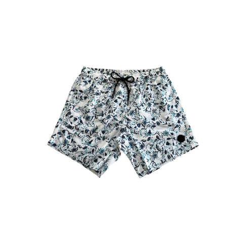 White Trussardi Beachwear TRU25MBM09 with stylish design, displayed on a neutral background.