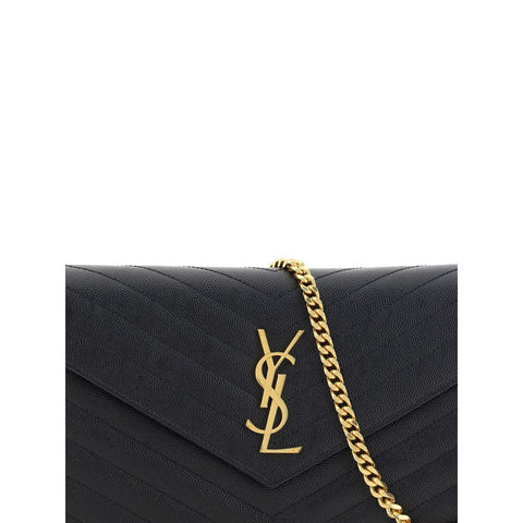 Black Calf Leather Bos Taurus Shoulder Bag