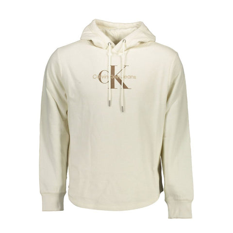 White Cotton Men Sweater