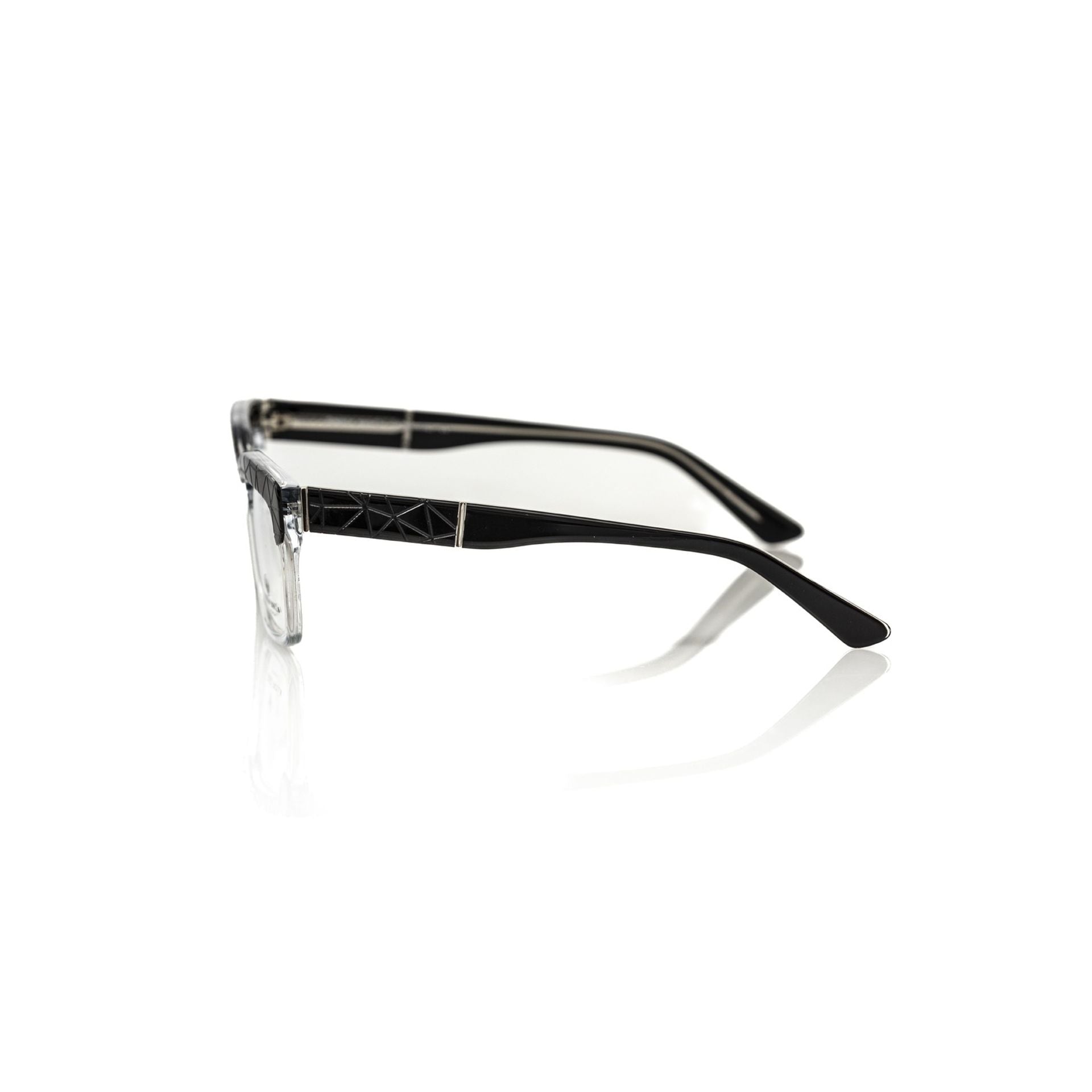 Frankie Morello FEMF8026UV_O892NEROSOPRAMOTIVO sunglasses with black frames and tinted lenses, stylish and modern design.