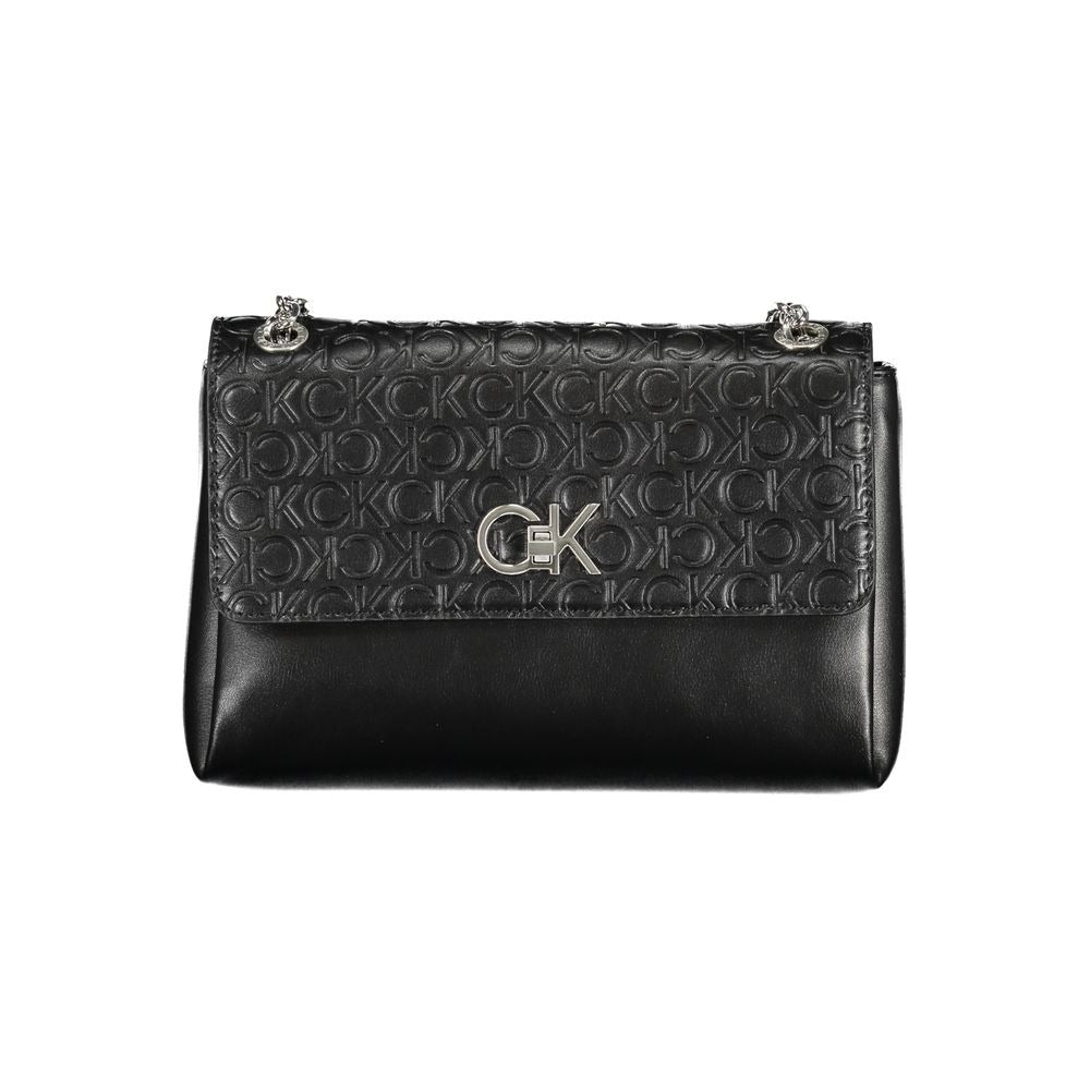 Nero Polyester Women Handbag