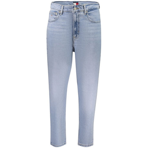 Azzurro Cotton Women's High-Waisted Jean
