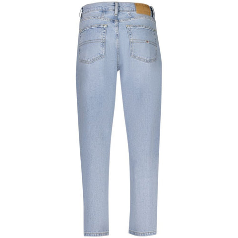 Azzurro Cotton Women's High-Waisted Jean
