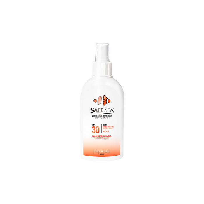 Safe Sea Sunscreen Ecofriendly Body Spf30 Spray 100ml Jag Couture London - New York