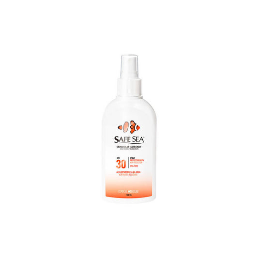 Safe Sea Sunscreen Ecofriendly Body Spf30 Spray 100ml Jag Couture London - New York