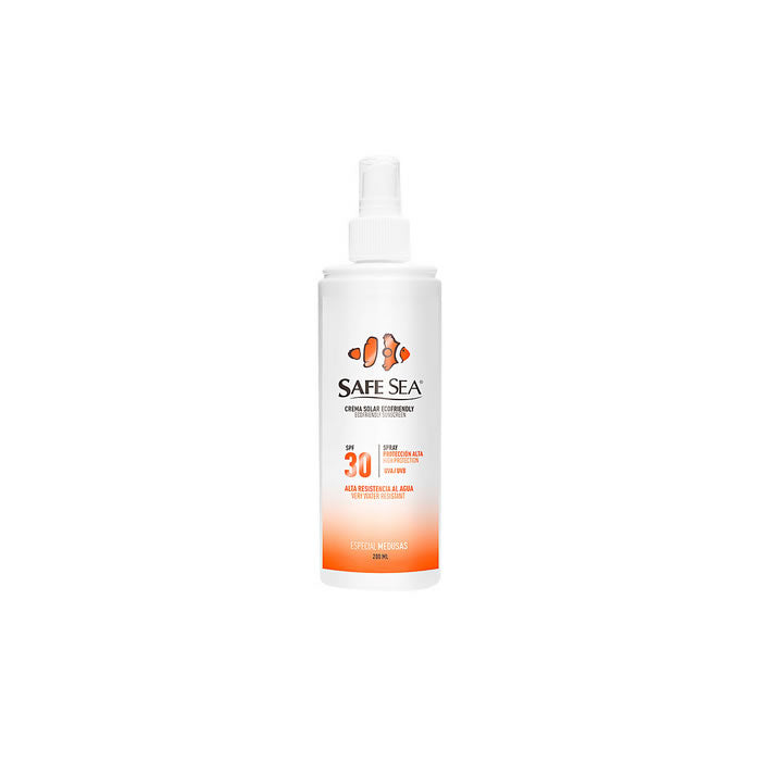 Safe Sea Sunscreen Ecofriendly Body Spf30 Spray 200ml Jag Couture London - New York