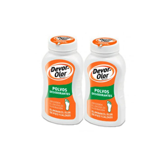 Devor Olor Dry Feet Deodorant Powder 2x100g Jag Couture London - New York
