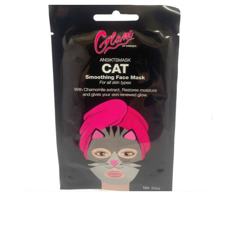 Glam Of Sweden Cat Mask 24ml by Jag Couture London - New York, featuring a vibrant cat-themed skincare mask in a sleek tube