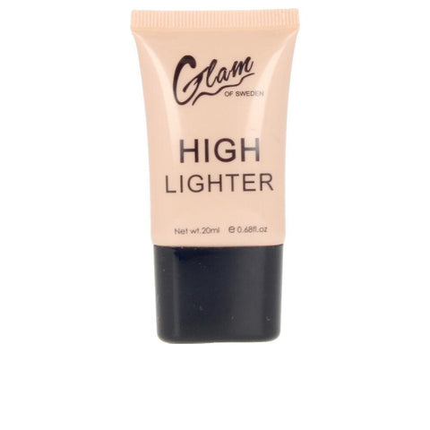 Glam Of Sweden Champagne Highlighter 20ml bottle, shimmering face highlighter with a luxurious glow, by Jag Couture London - New York.