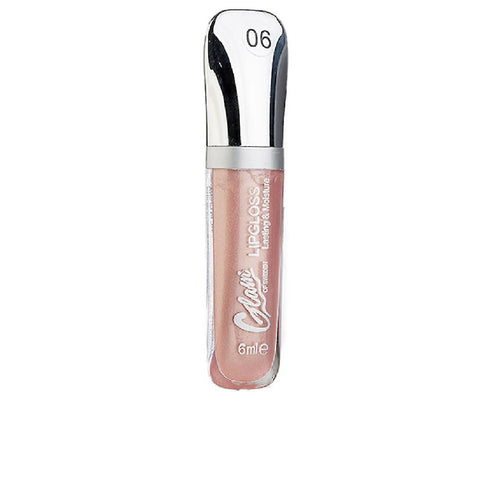 Shiny glossy lip gloss in shade Dazzling by Glam Of Sweden, 6ml, featuring sleek packaging and vibrant color.