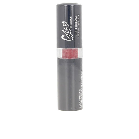 Glam Of Sweden Soft Cream Matte Lipstick 08 Nude in 4g tube, featuring a smooth, creamy lipstick with a matte finish.