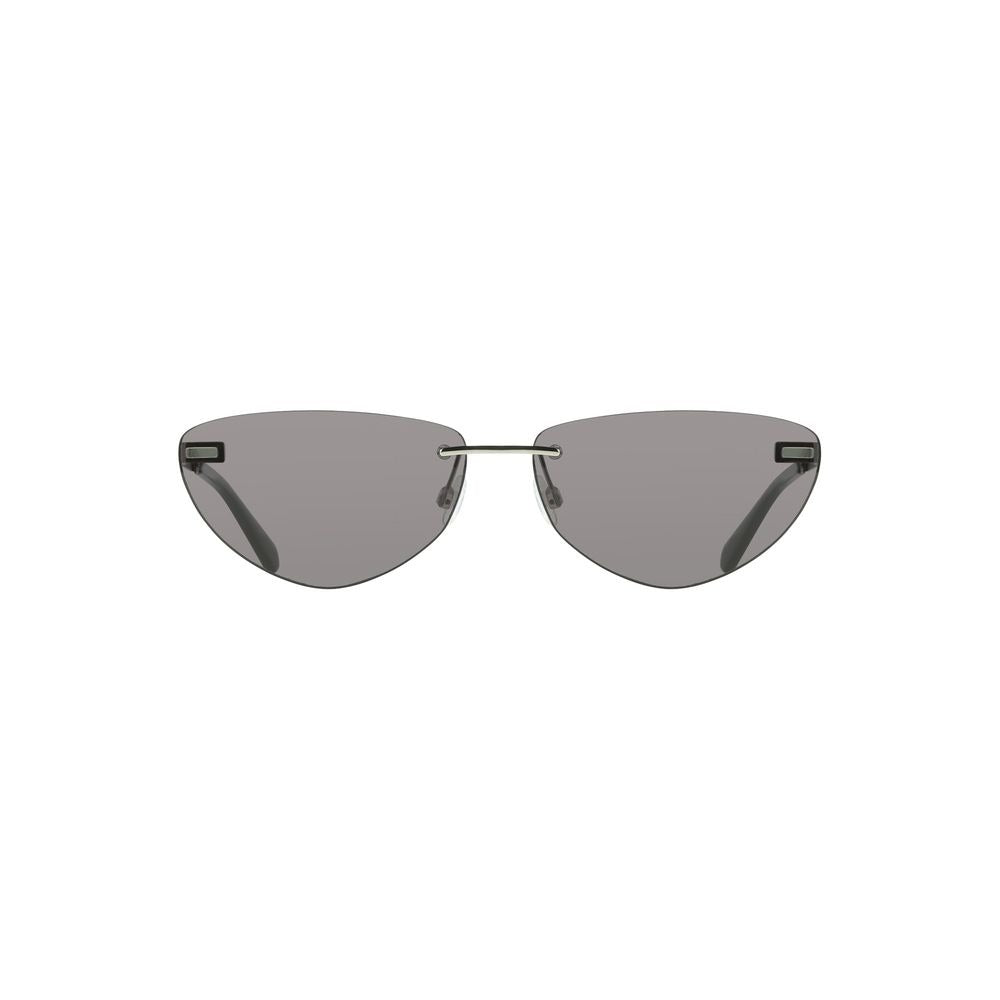 Black Metal Women Sunglass