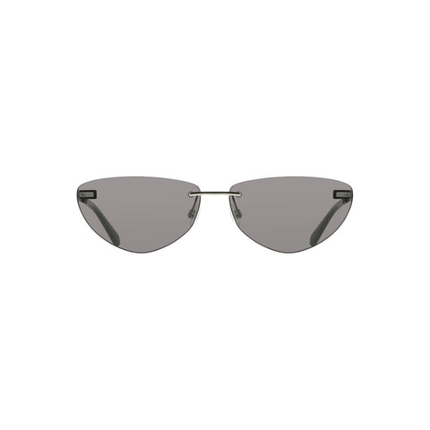 Black Metal Women Sunglass