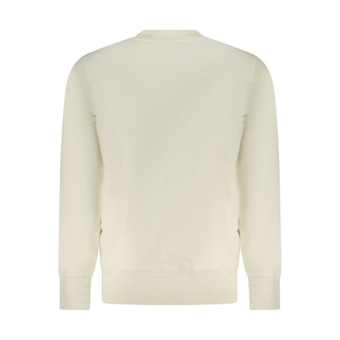 Beige Cotton Men's Sweatshirt