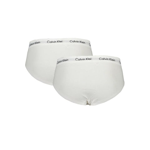 White Cotton Men's Brief