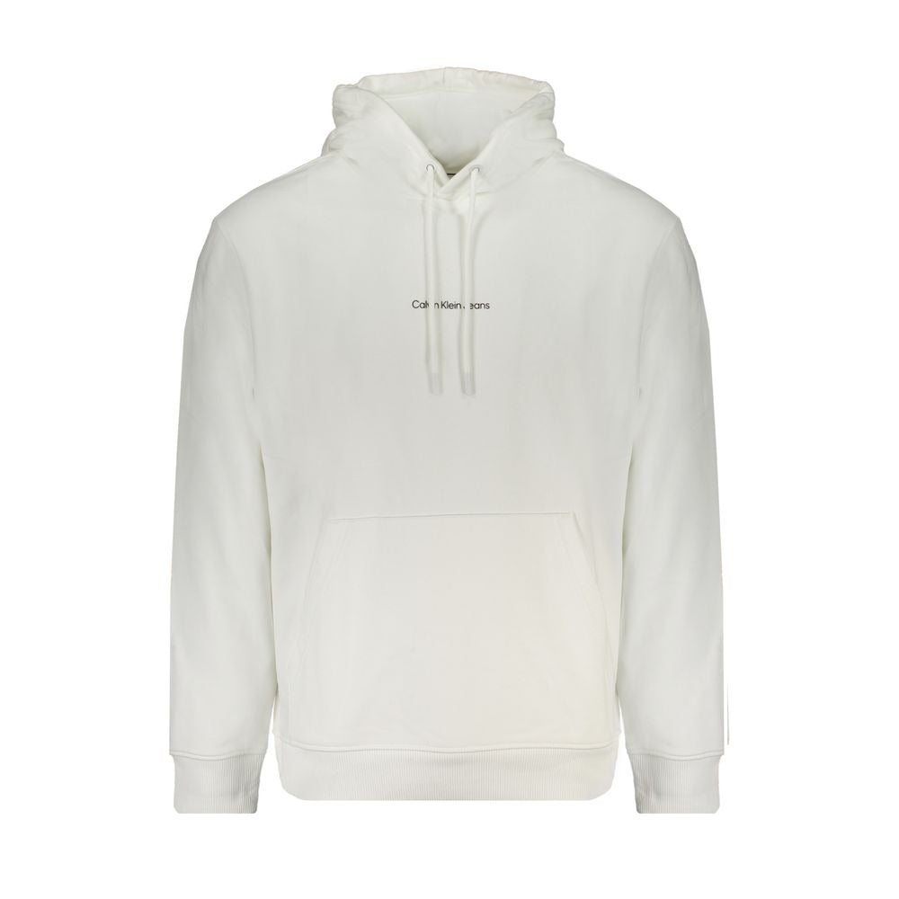 White Cotton Men's Sweatshirt