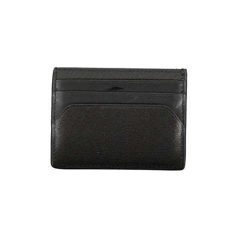 Black Leather Men Wallet