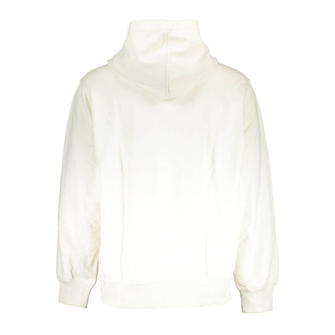 White Cotton Men's Sweatshirt
