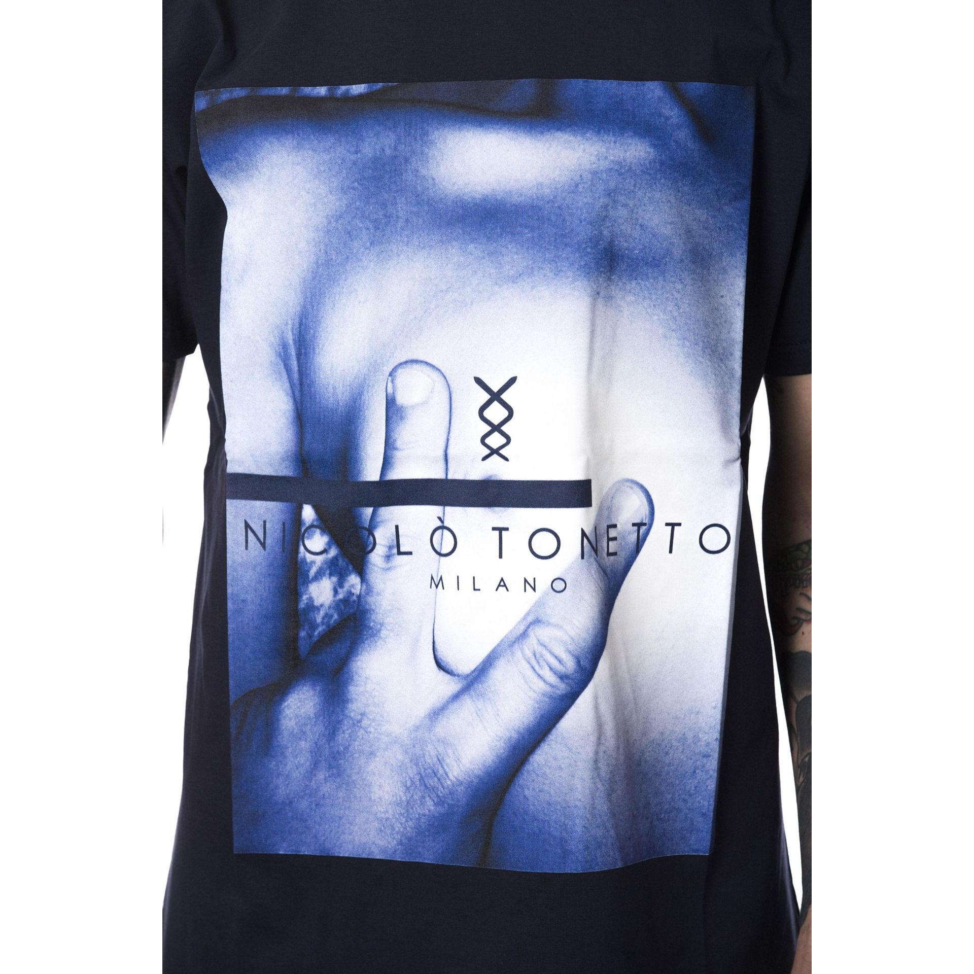 Nicolo Tonetto BLOCAMI in navy blue by Jag Couture London - New York, featuring a stylish design with intricate details.