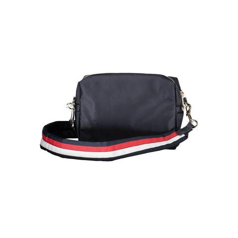 Blue Polyester Women's Shoulder Bag