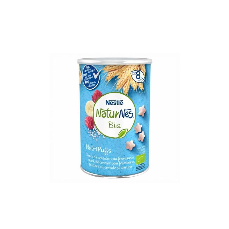Nestle Nestlé Naturnes Bio Nutripuffs Snack Cereales Con Frambuesa 35g Jag Couture London - New York