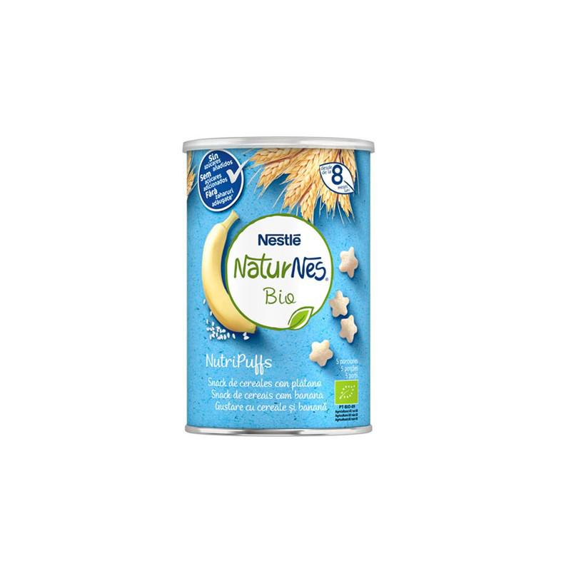 Nestle Nestlé Naturnes Bio Nutripuffs Snack Cereales Con Plátano 8m 35g Jag Couture London - New York