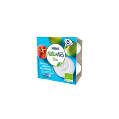 Nestle Nestlé Naturnes Bio Apple and Peach Dairy Dessert Jag Couture London - New York