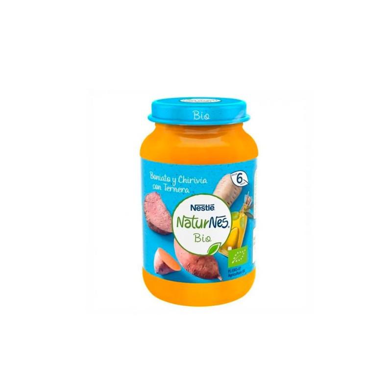 Nestle Nestlé Naturnes Bio Tarrito Boniato y Chirivía Con Ternera 6m 190g Jag Couture London - New York