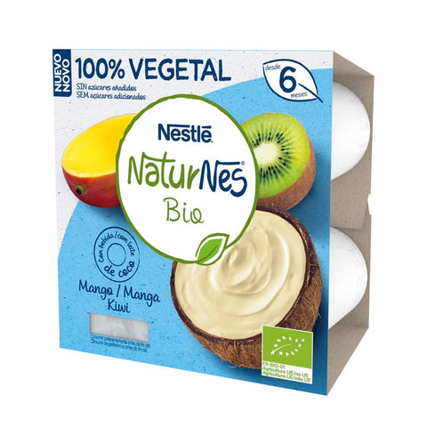 Naturnes Bio Vegan apple and pineapple fruit portions by Jag Couture London - New York, 4 packs of 90g each, fresh and natural.