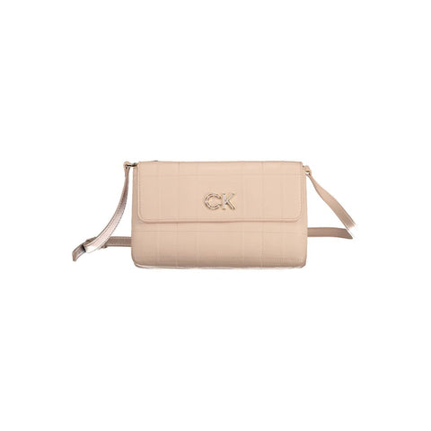 Rosa Polyurethane Women Handbag