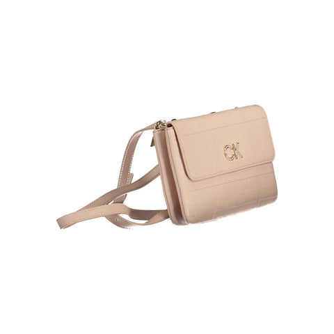 Rosa Polyurethane Women Handbag