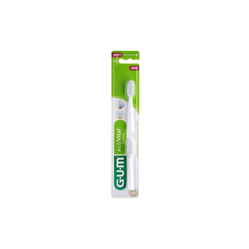 Gum Activital Brush Head Sonic Jag Couture London - New York