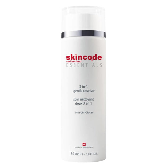 Skincode Essentials 3 in 1 Gentle Cleanser 200ml Jag Couture London - New York