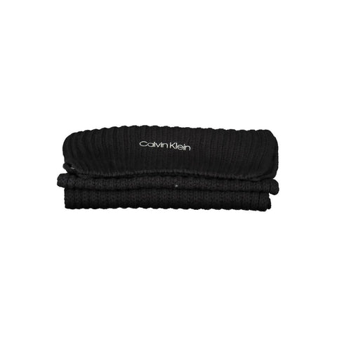 Black Cotton Women Scarf