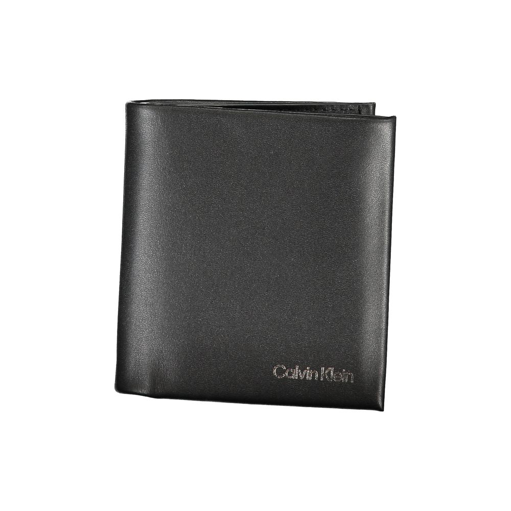Nero Polyurethane Men Wallet