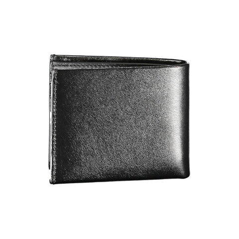 Black Polyester Men's Shoulder Bag
