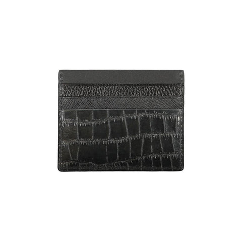 Black Leather Mens Wallet