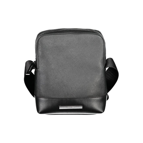 Nero Polyester Men Shoulder Bag