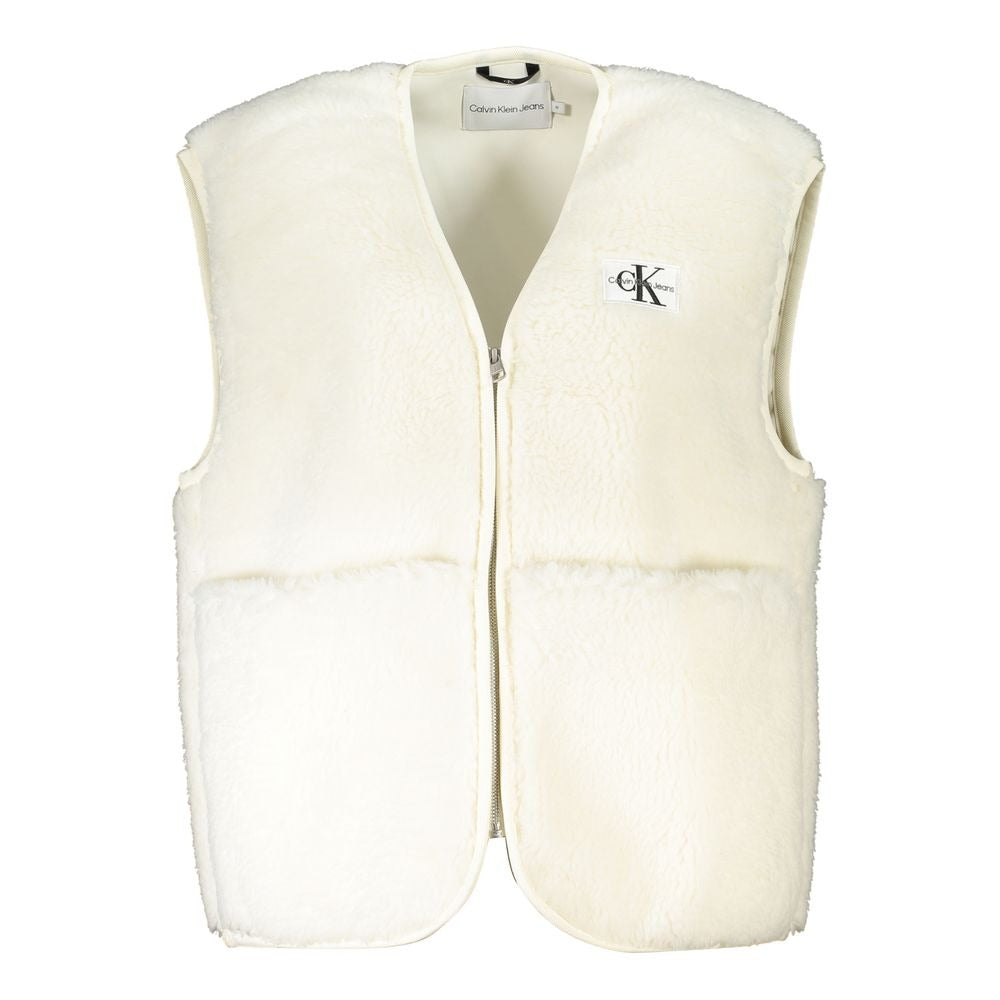 Bianco Polyester Women's Vest