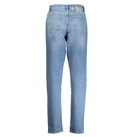 Azzurro Cotton Women Jeans