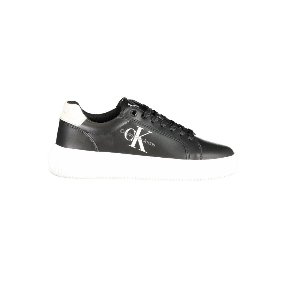 White Polyester Men Sneaker