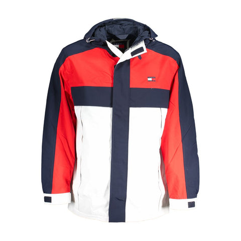 Blu Poliammide Men's Jacket