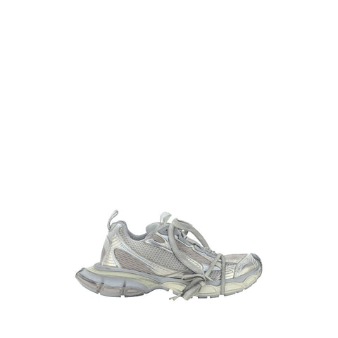 Gray Polyethylene Chunky Sneakers